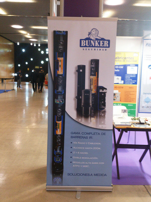 Estand de BUNKER SEGURIDAD en la Feria Security Forum de Barcelona Estand de BUNKER SEGURIDAD en la Feria Security Forum de Barcelona