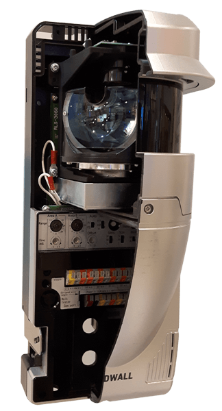 Sensor de escaneo láser REDSCAN para la detección de intrusos de la marca OPTE Sensor de escaneo láser REDSCAN para la detección de intrusos de la marca OPTEX