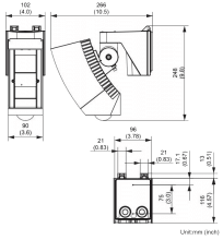 Detectores anti-intrusión Redwall SIP 3020/5 SIP 4010/5 SIP 404/5