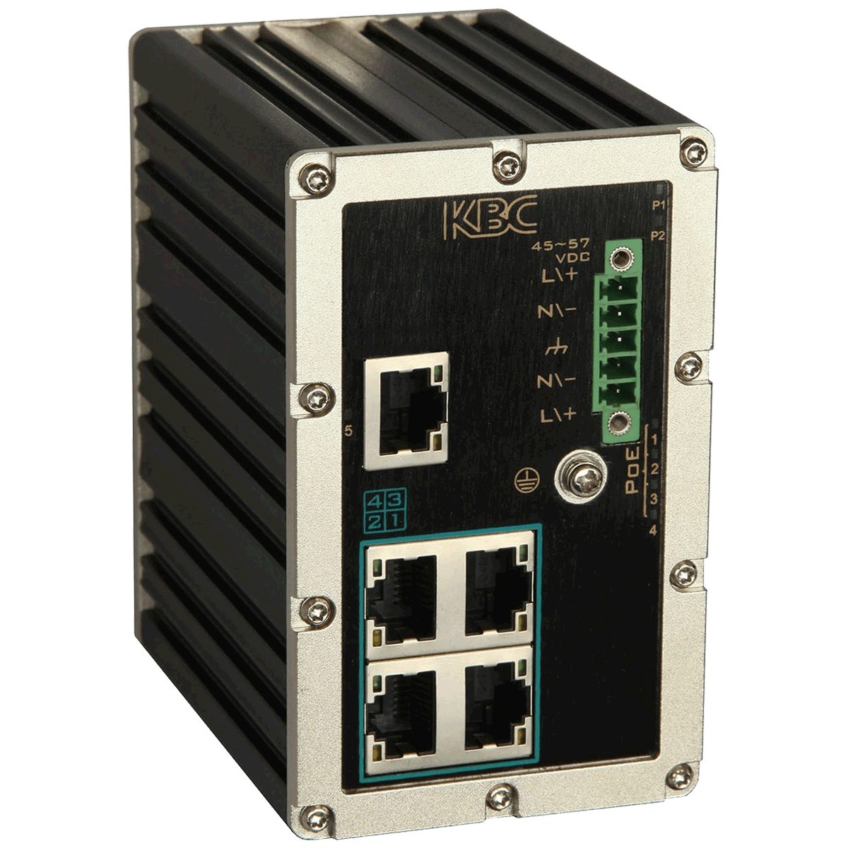 Industrial switch, ESULN4-L1-B - Bunker Seguridad Electrónica S.L.