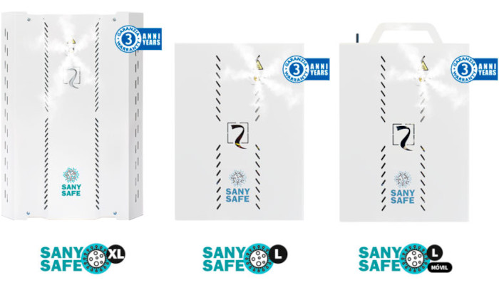 SANY SAFE: a sanitisation and sanitation system that completely disinfects environments