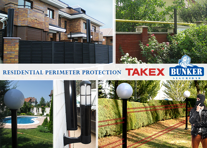 Perimeter protection for primary and secondary residences