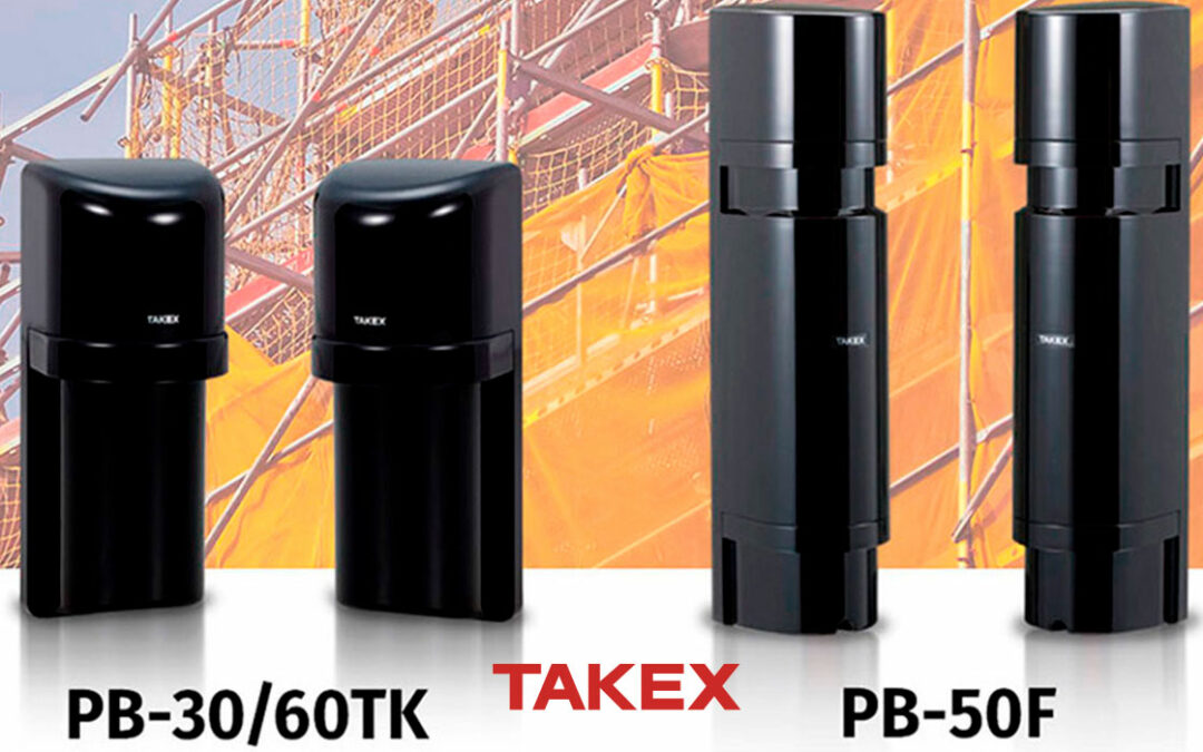 Barrières infrarouges Takex utilisées pour les échafaudages et les structures tubulaires