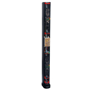 EasyPack prewired towers double side protection (360º) and 3 metres high